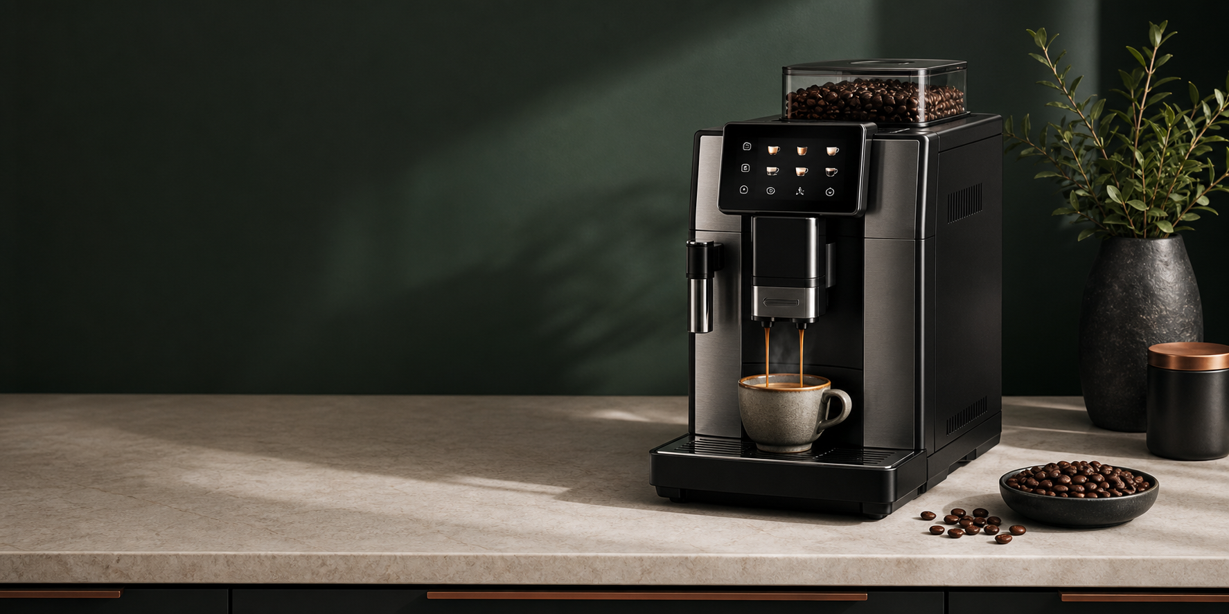 Machine automatique à café à grains